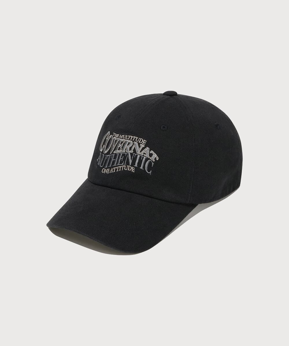 아트웍 레터링 로고 볼캡 Black