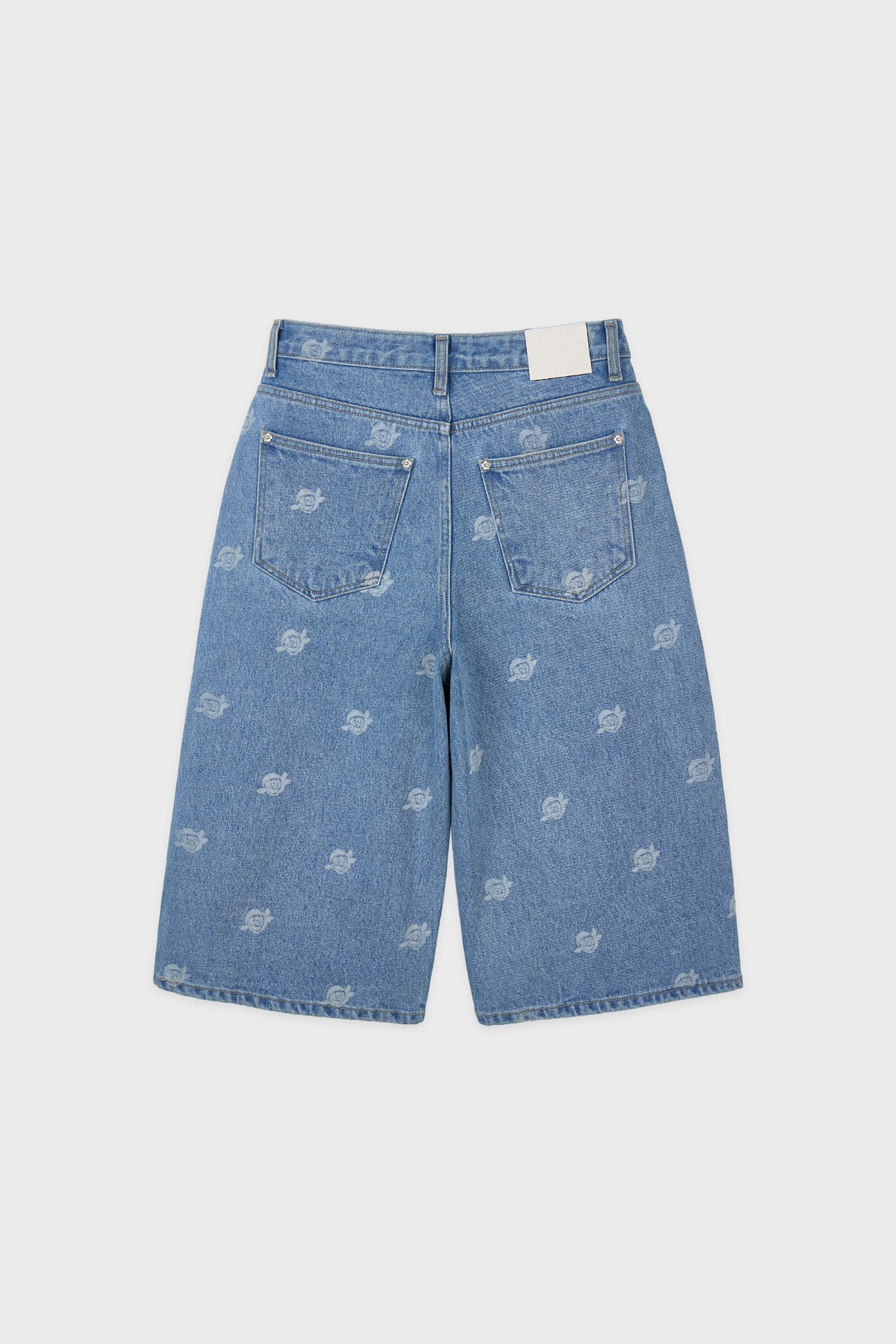 Bermuda Denim Shorts (Blue)