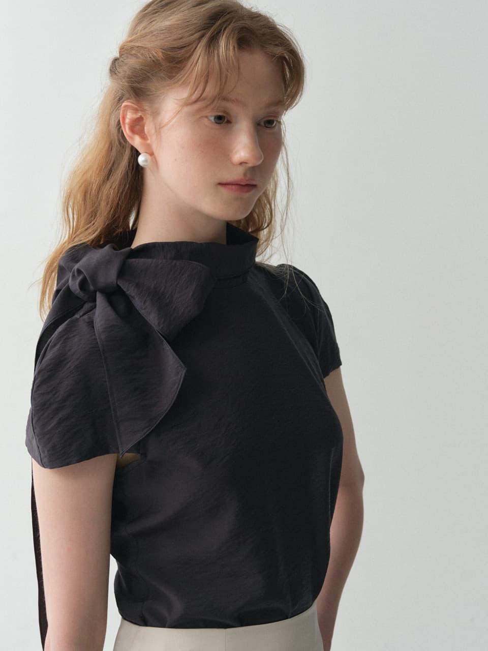 Dandelion Tie Blouse(3color)