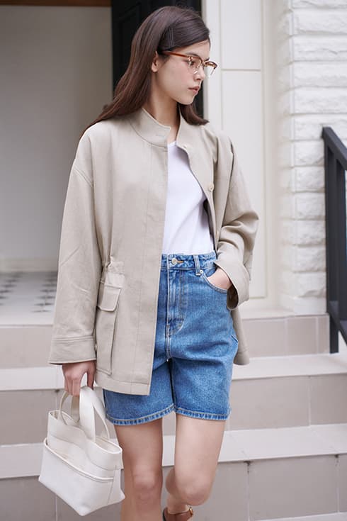 24N summer linen field jacket [BE]
