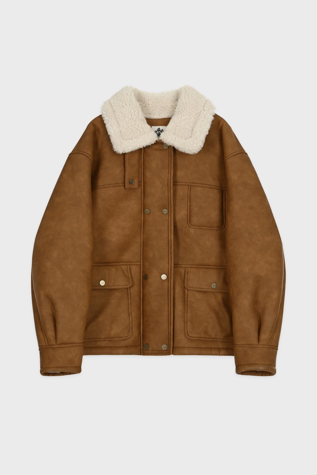 Vintage Mustang Jacket (Light Brown)