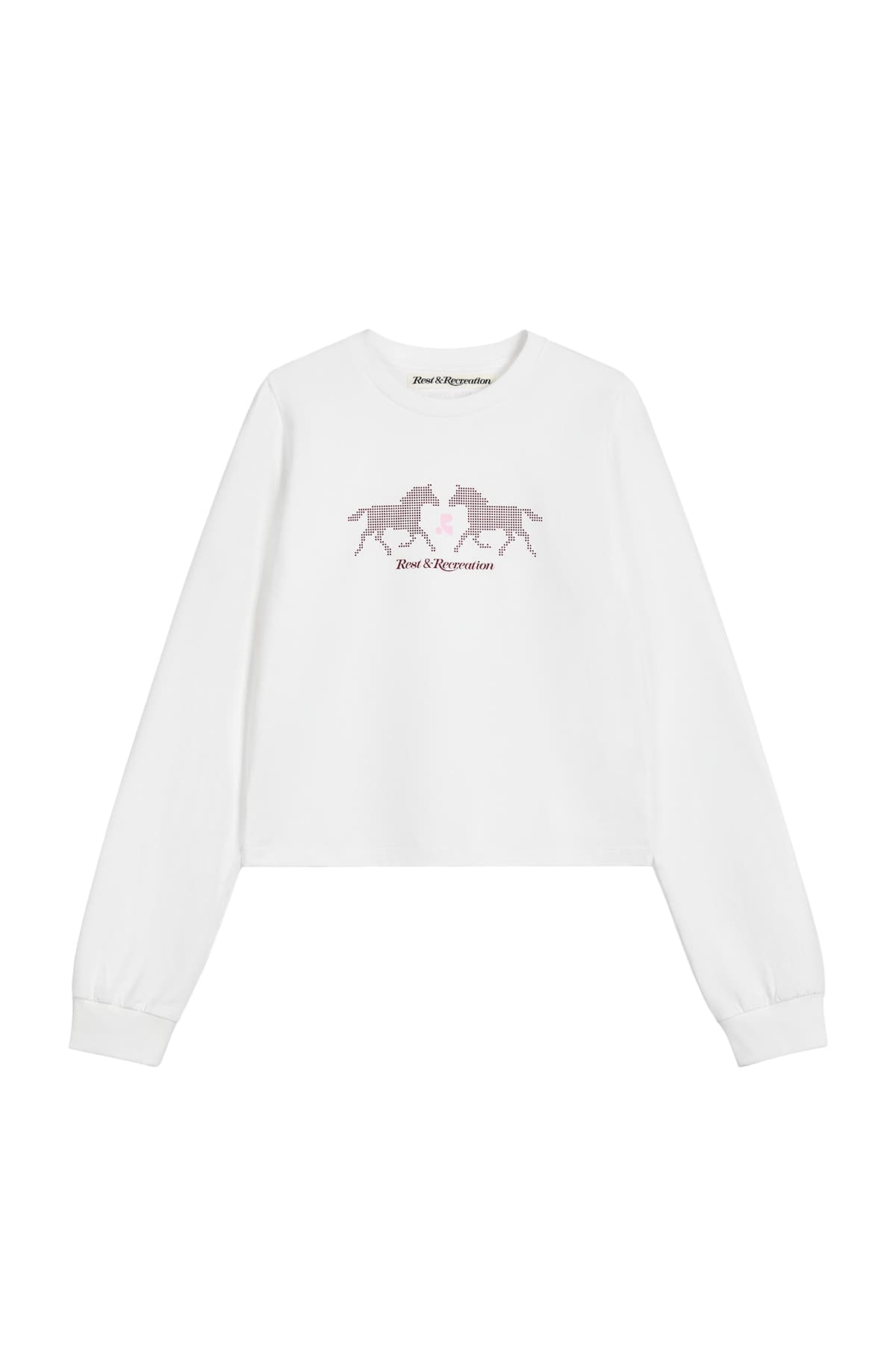4th ANNIVERSARY LONG SLEEVE TOP - WHITE