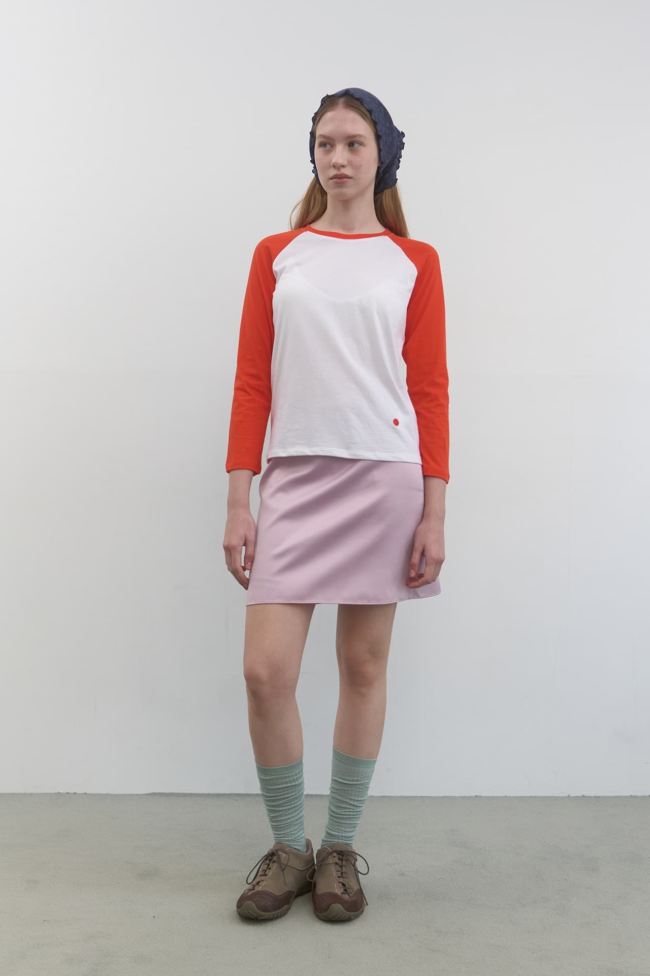 SATIN MINI SKIRT_PINK