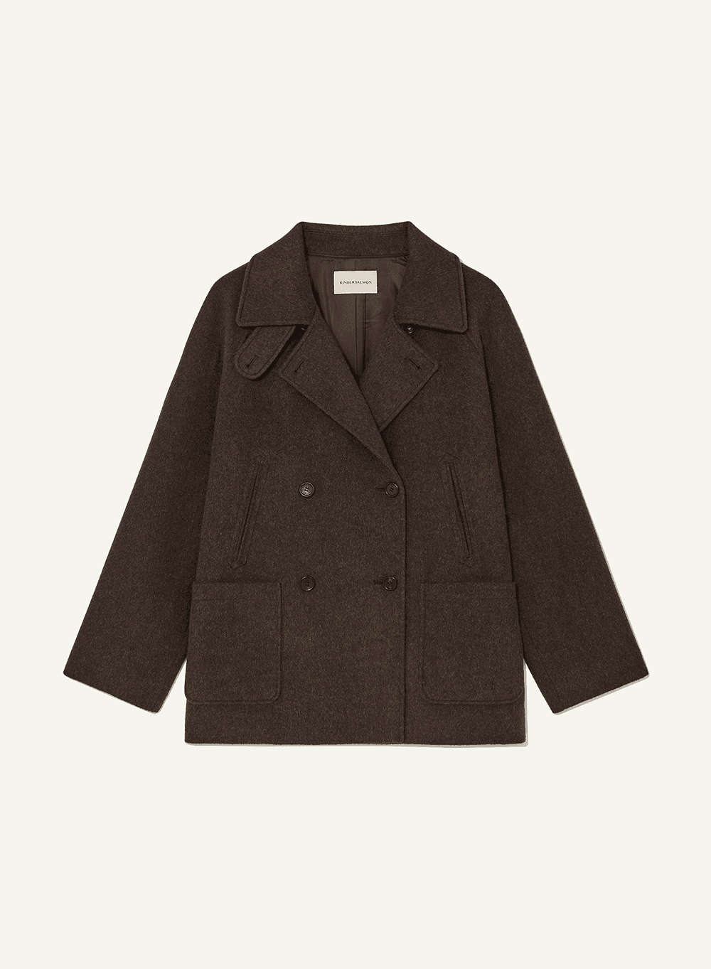 Metis Half Coat Taupe