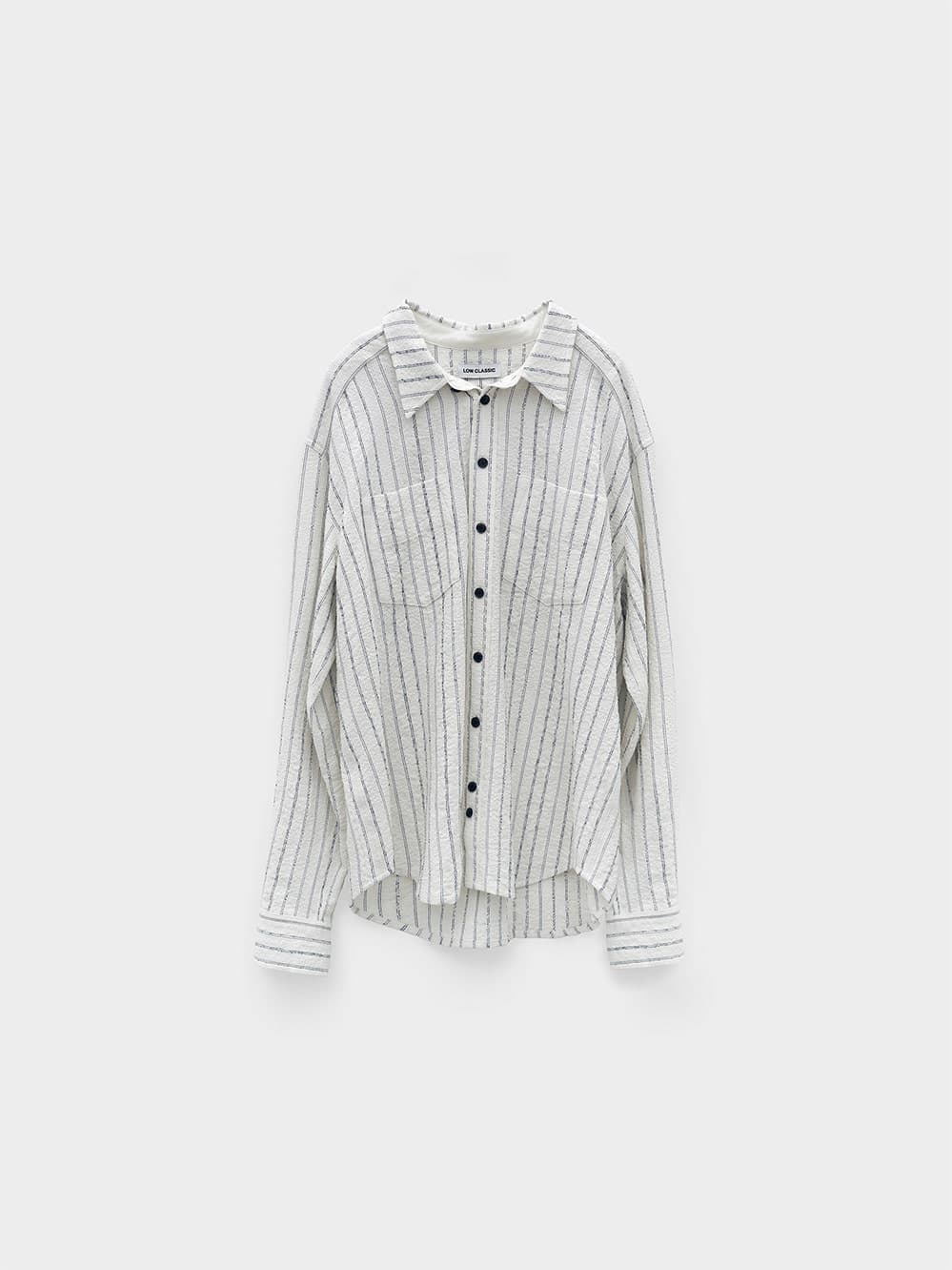 Stripe Double Pocket Shirt_Stripe