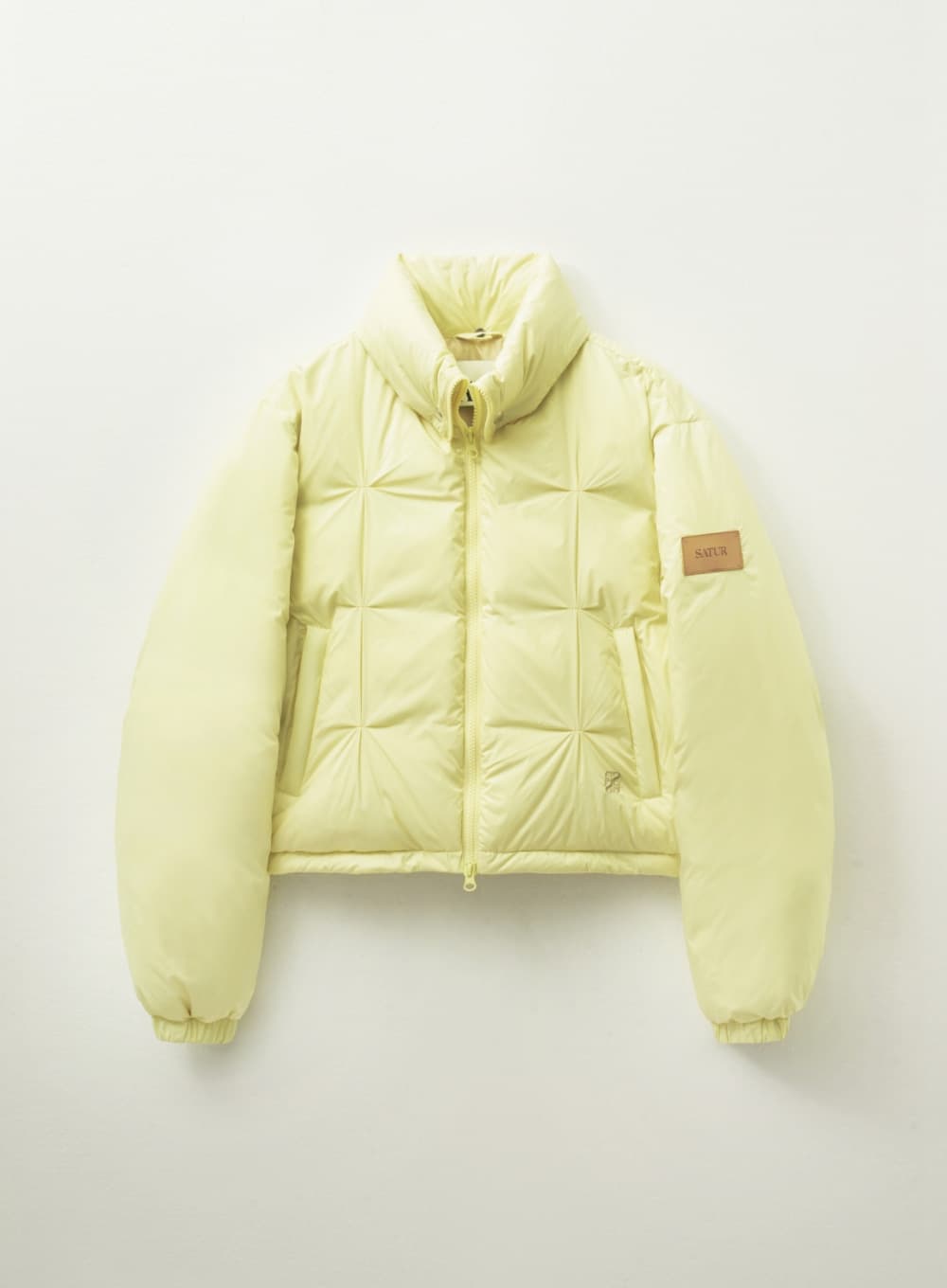 (W) Orta 2-Way Collar Duck Down Padding - Butter Cream