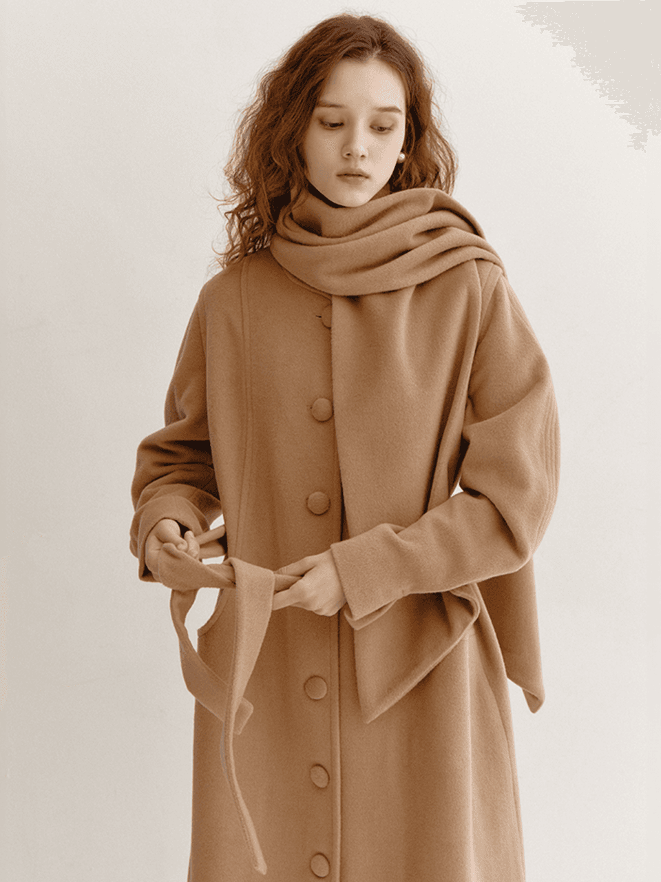 Classic Hepburn Coat(2color)
