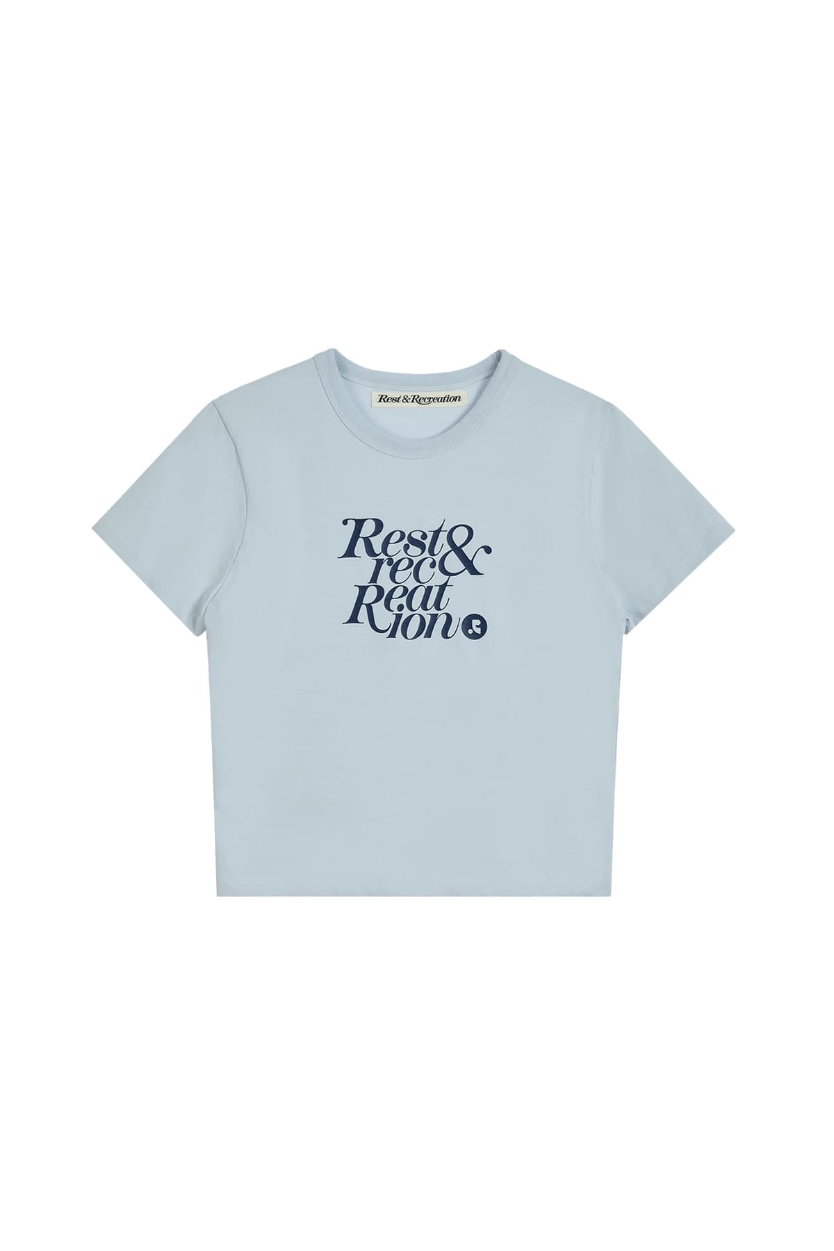 BASIC LOGO T-SHIRT - LIGHT BLUE
