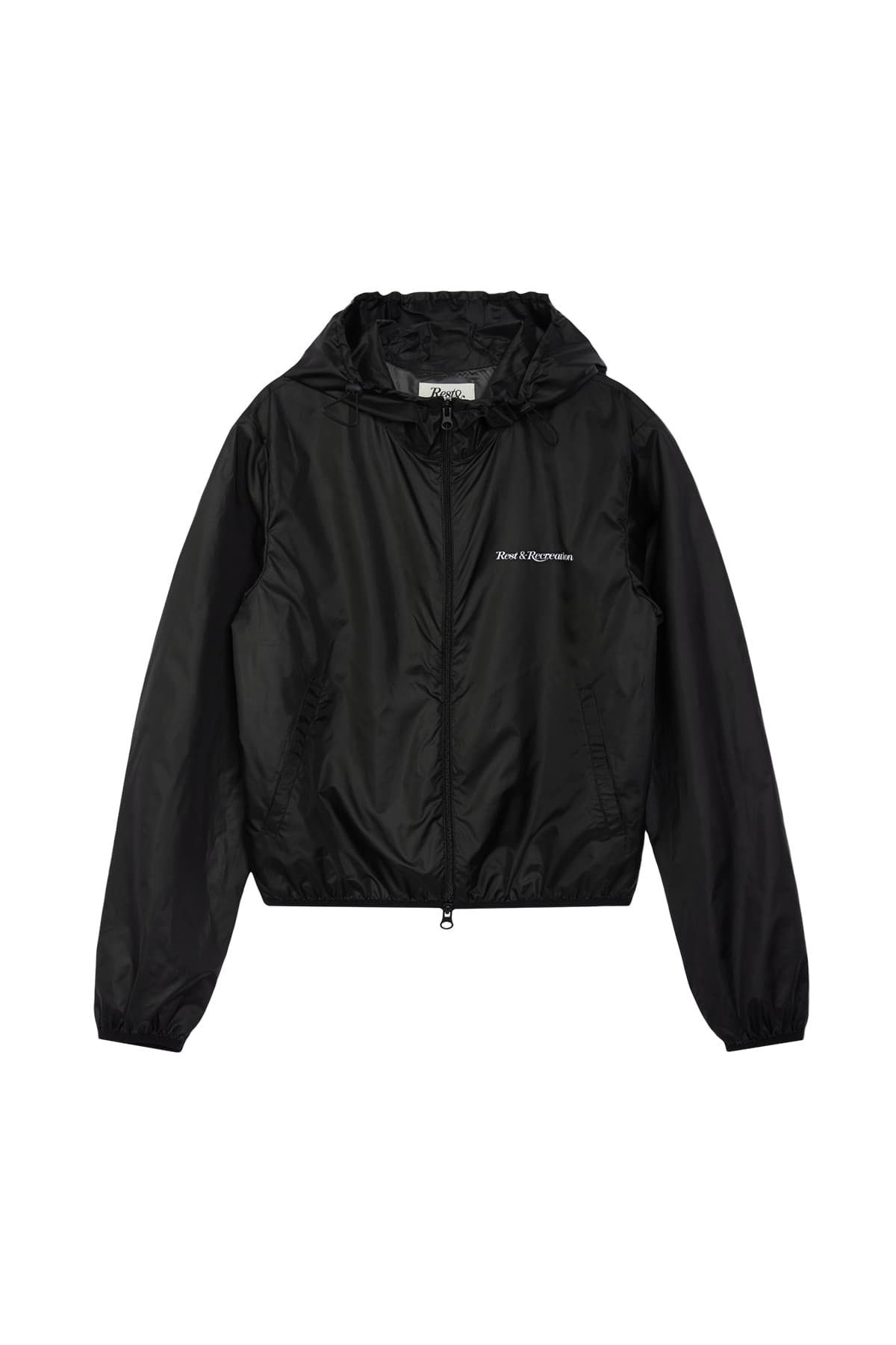 (W)WINDBREAKER JACKET - BLACK