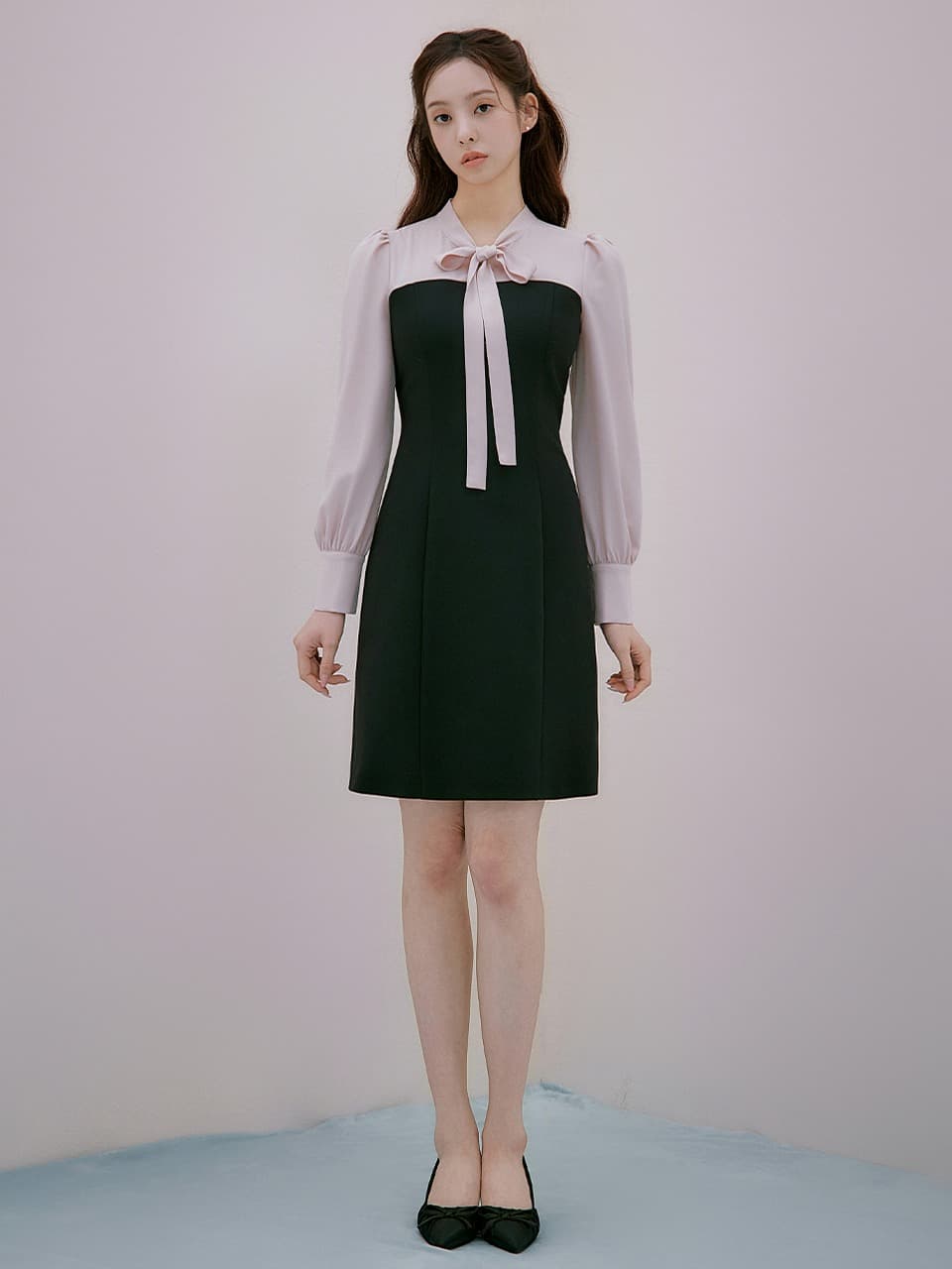 Nina Tie Mini Dress