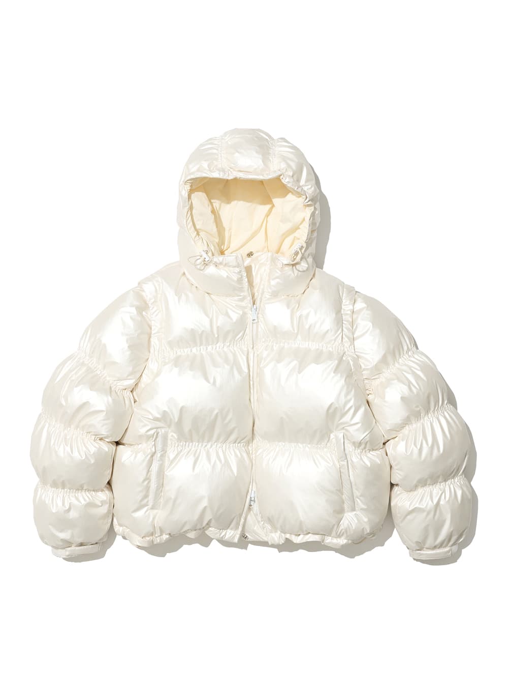 3M THINSULATE 2WAY REVERSIBLE HOODED PARKA_IVORY