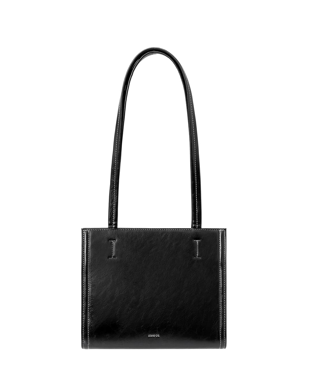 Oblong bag Mini · 오블롱백 미니 / 스티치블랙