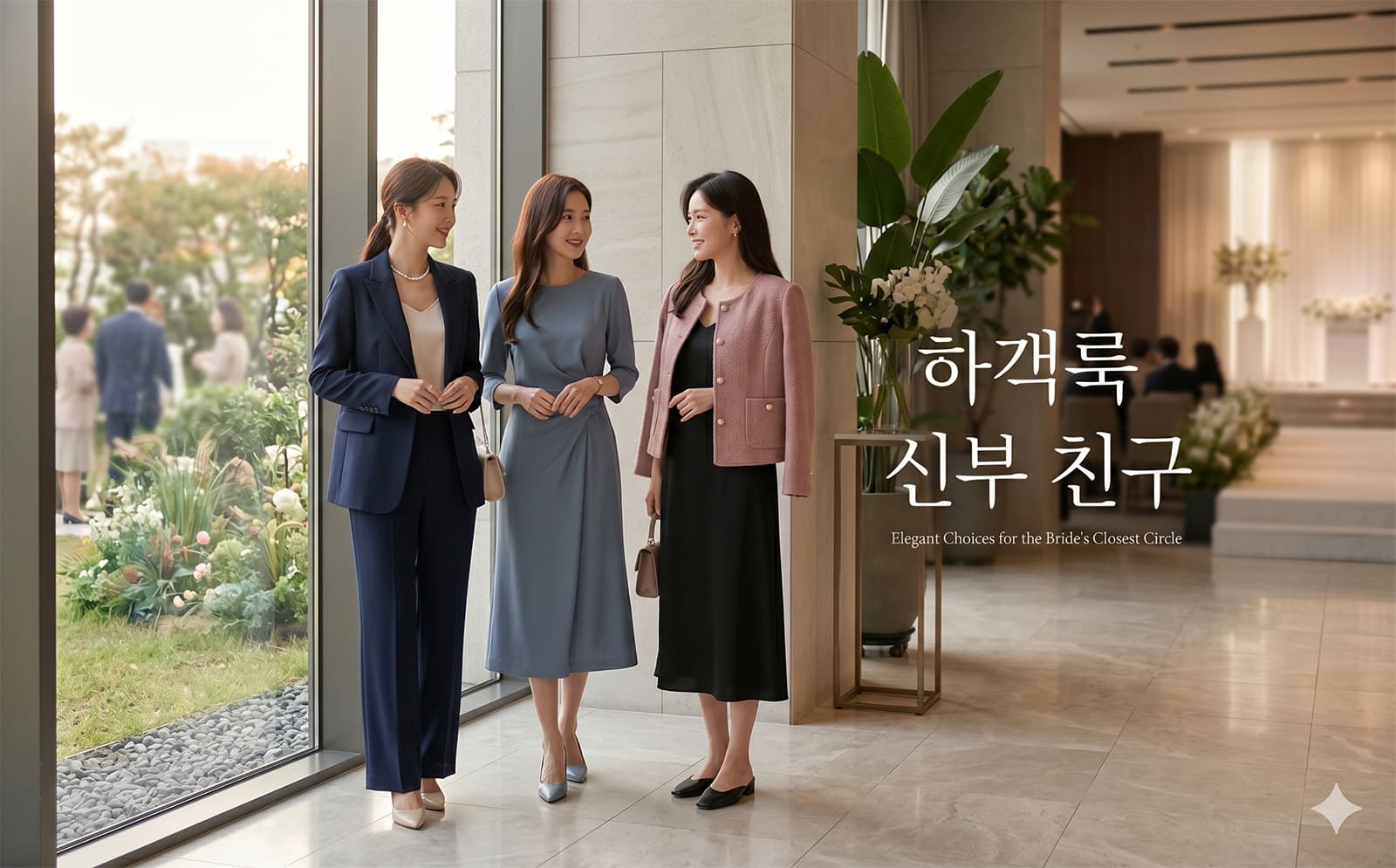 신부 친구 하객룩, 생각보다 더 중요해요