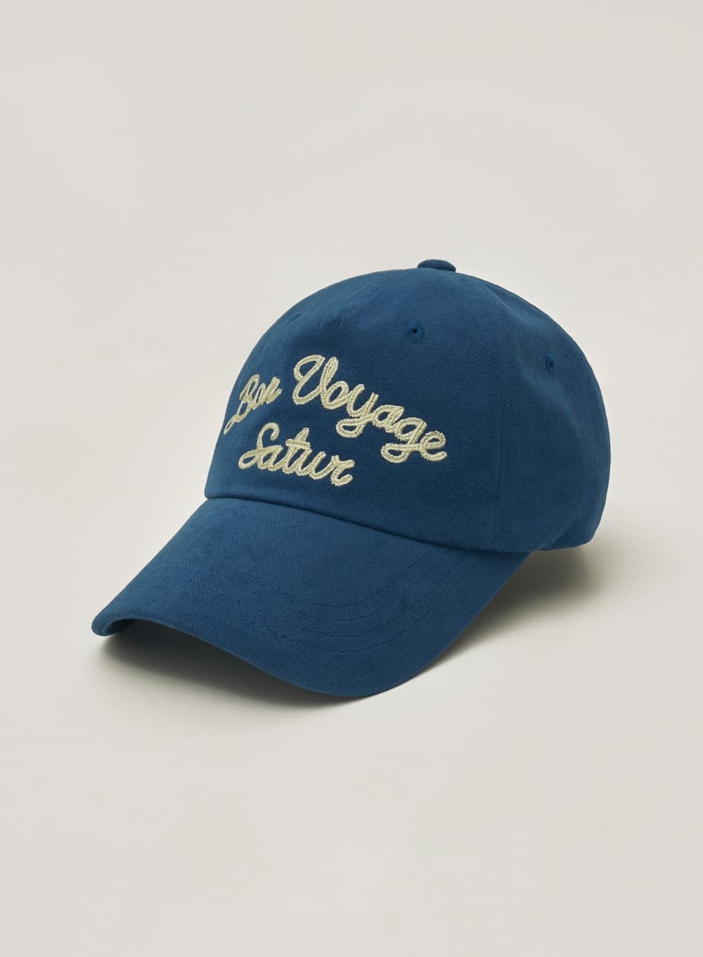 Bon Voyage 5 Panel Ball Cap - Blue