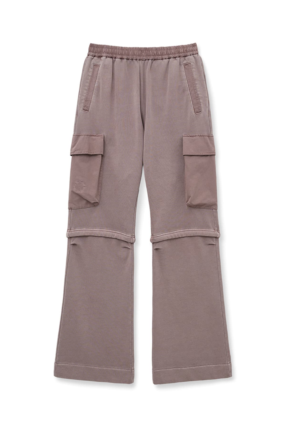 PIGMENT DYED CARGO PANTS FOR WOMEN IN PINK