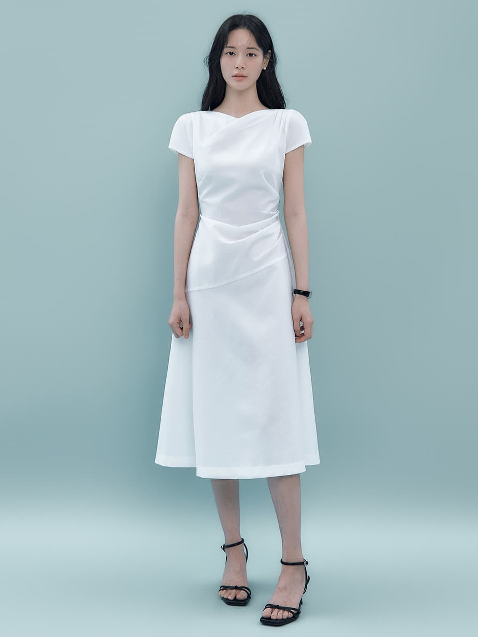 Miel Shirring Dress