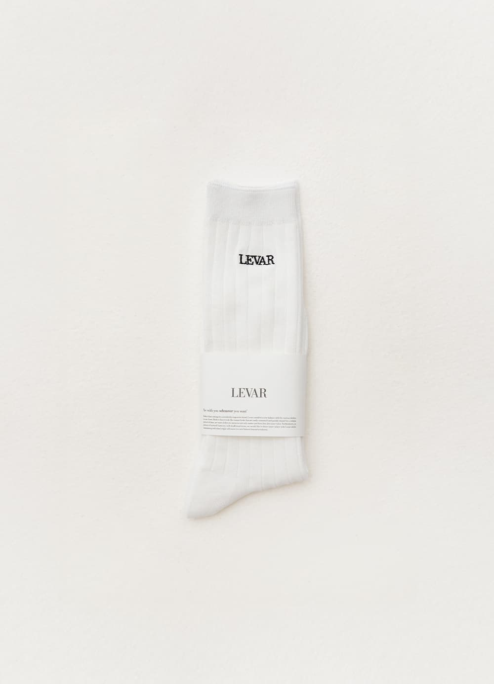 Levar Classic High Socks - Off White