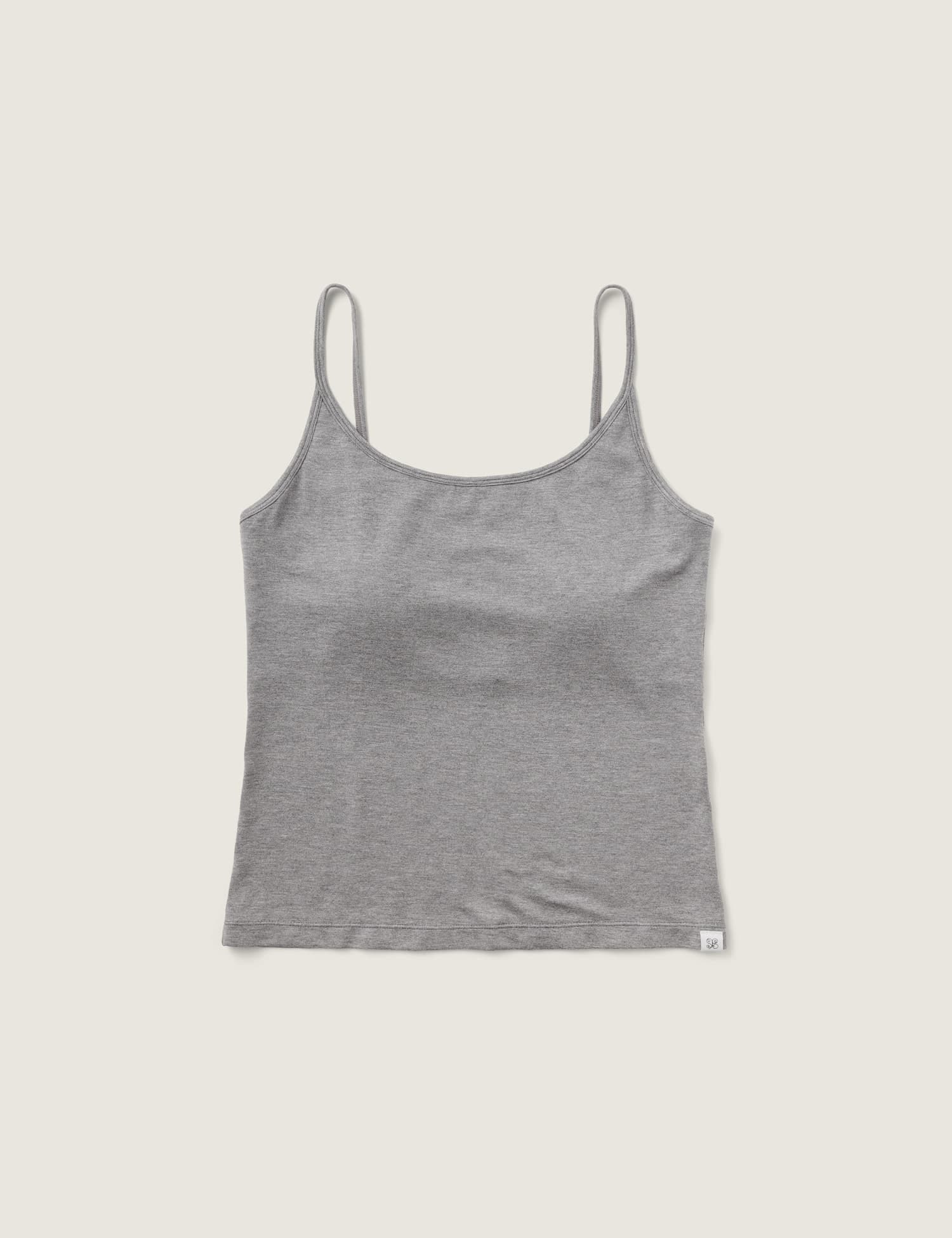 Phoebe Tank Top (Melange Gray)