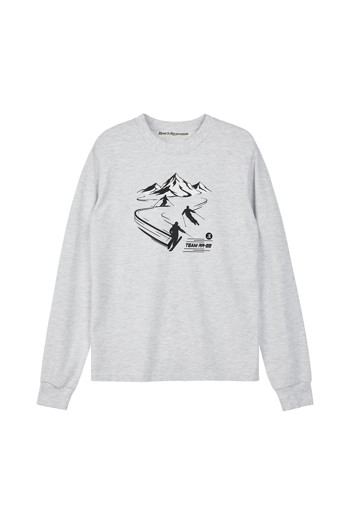22 TEAM GRAPHIC LONG SLEEVE T-SHIRT - GREY