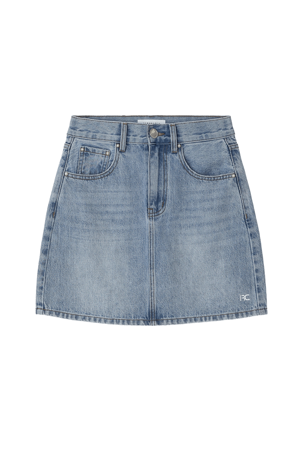 RC Essential Denim Mini Skirt (Light Denim)