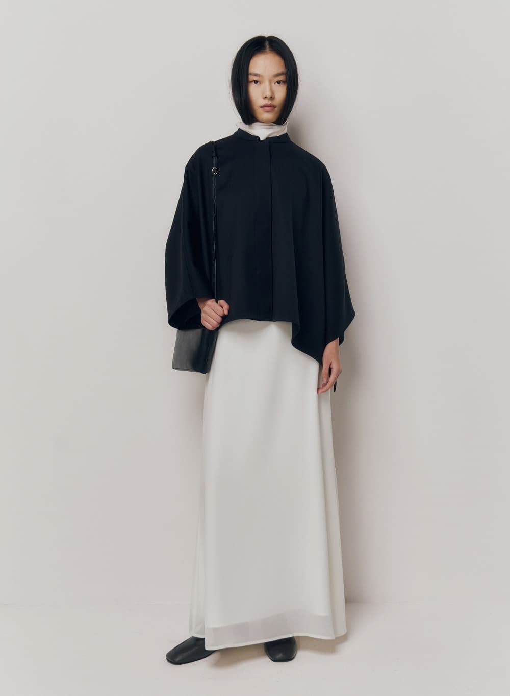 Lucius Gored Skirt Bone