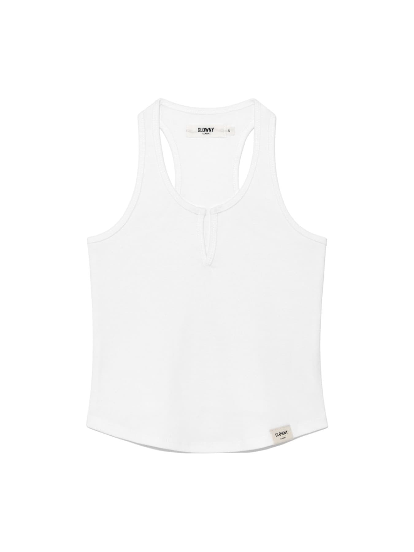 G RACERBACK TANK (WHITE)