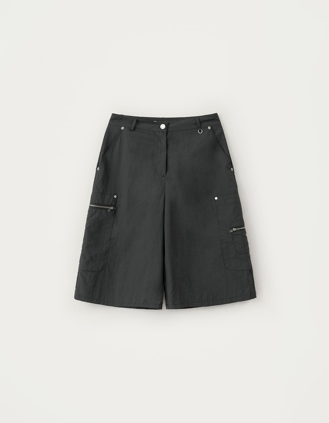 6.9 출고 Zest Bermuda Pants - Charcoal
