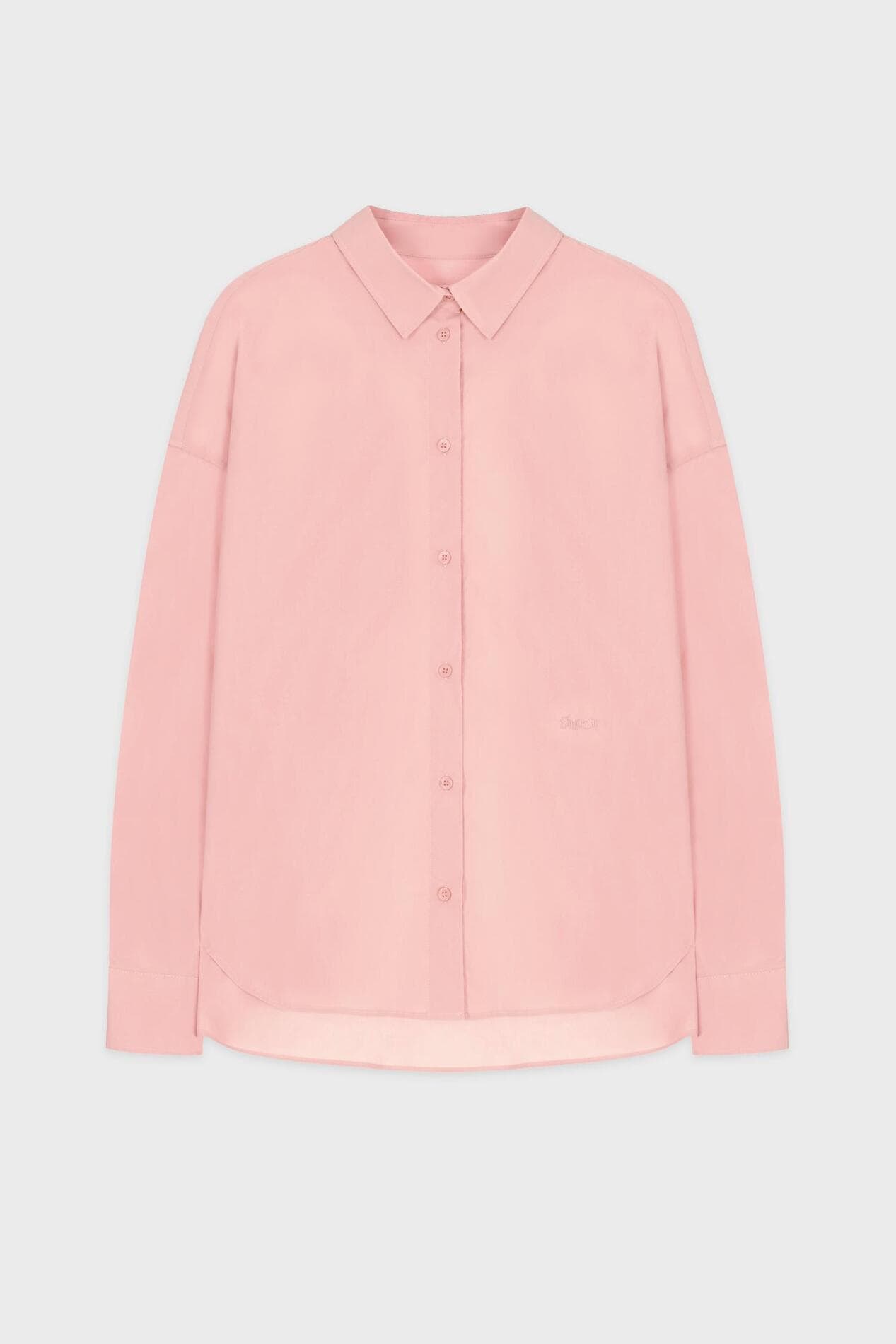 Basic Over Fit Shirt (Pink)