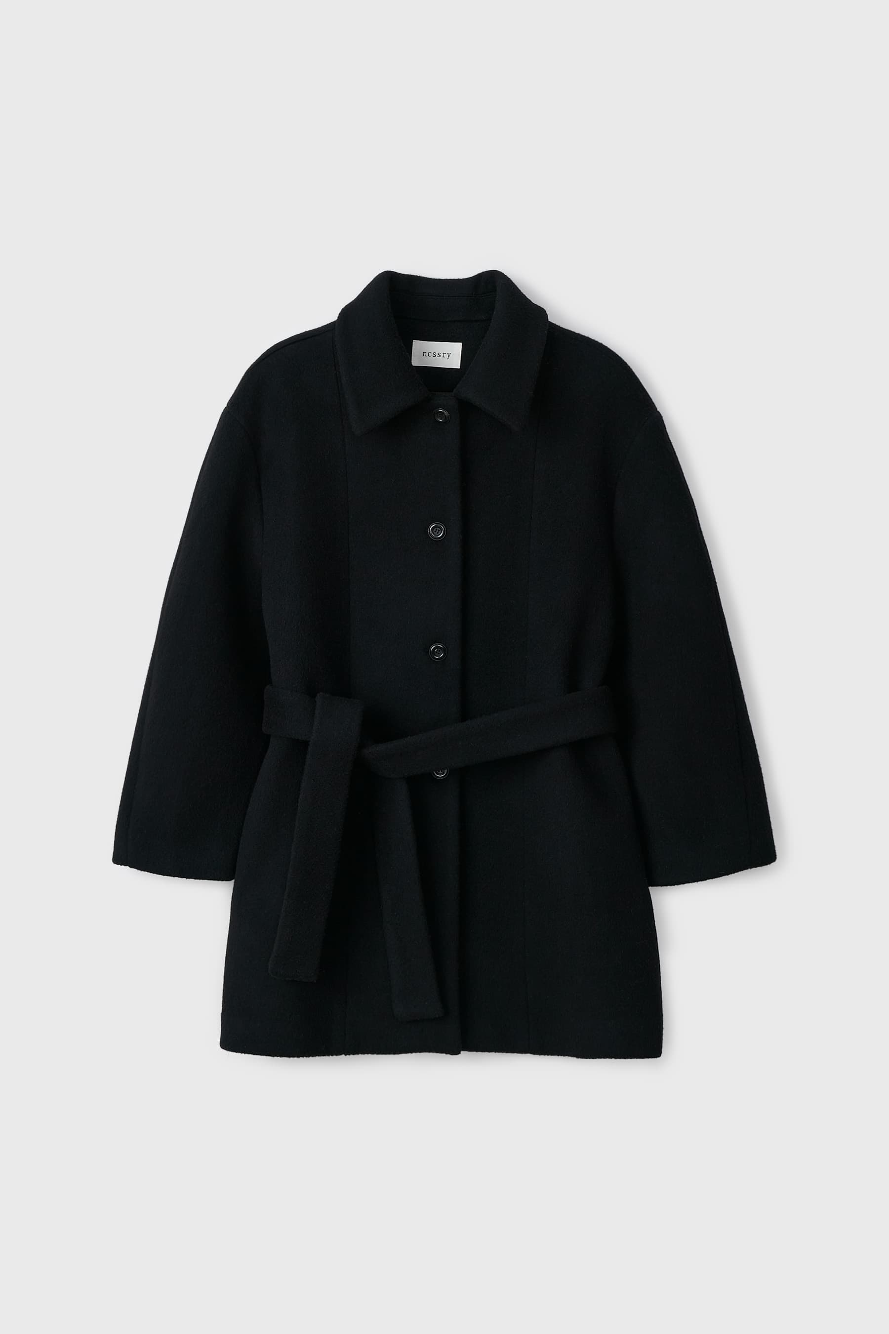 Raccoon Half Coat (Black)