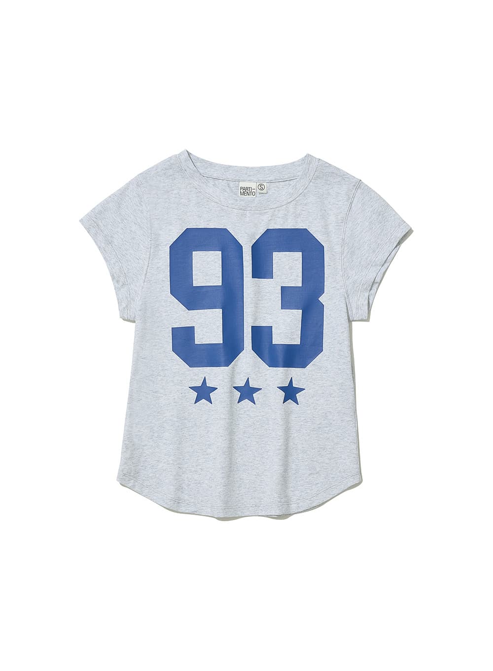 93 CIAO PRINTED SHORT SLEEVE TEE_MELANGE