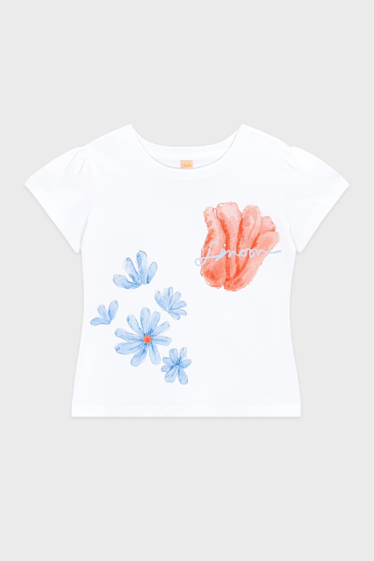 Sinoon Tulip Puff T-Shirt (White)