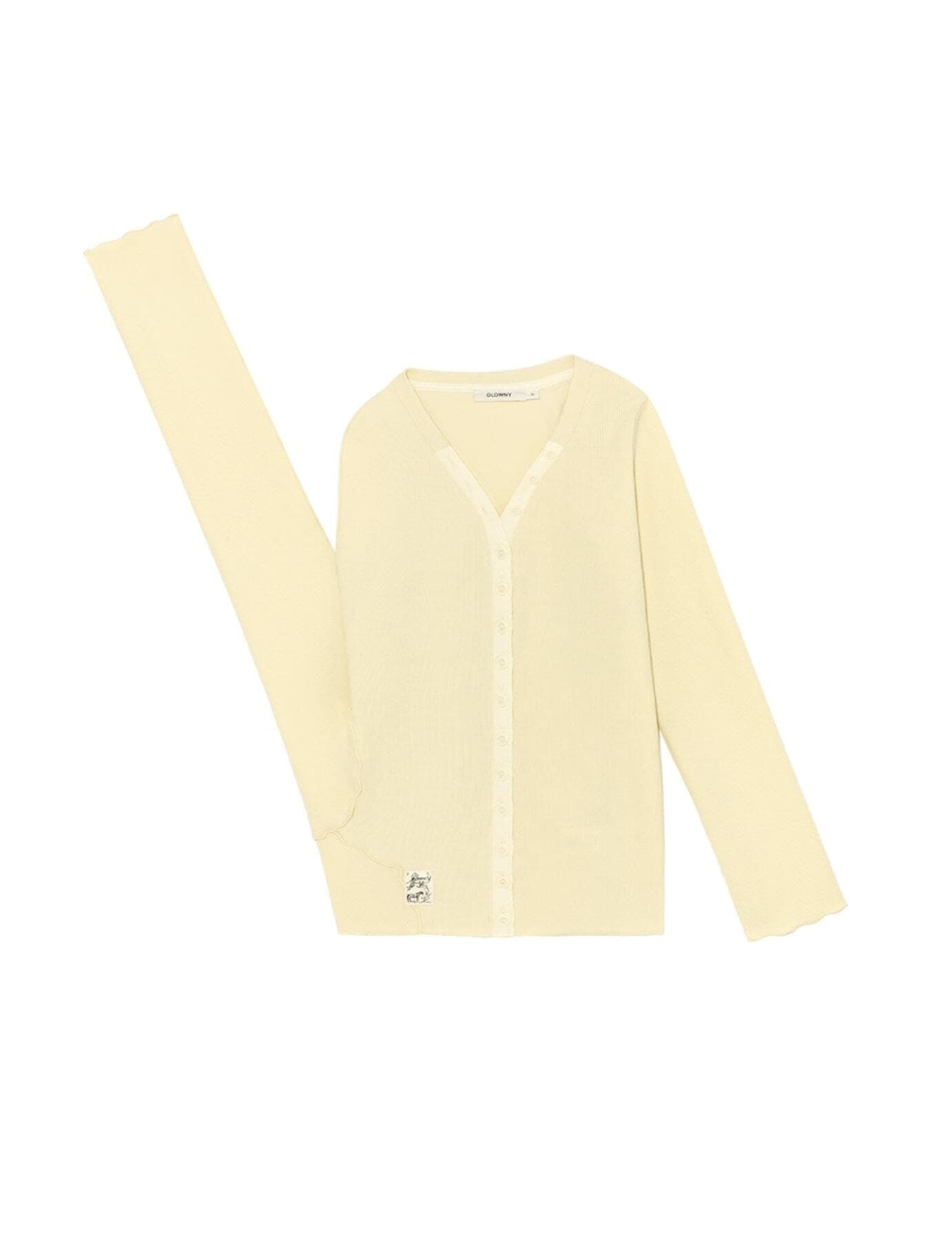 TILT BUTTON LONG SLEEVE (YELLOW)