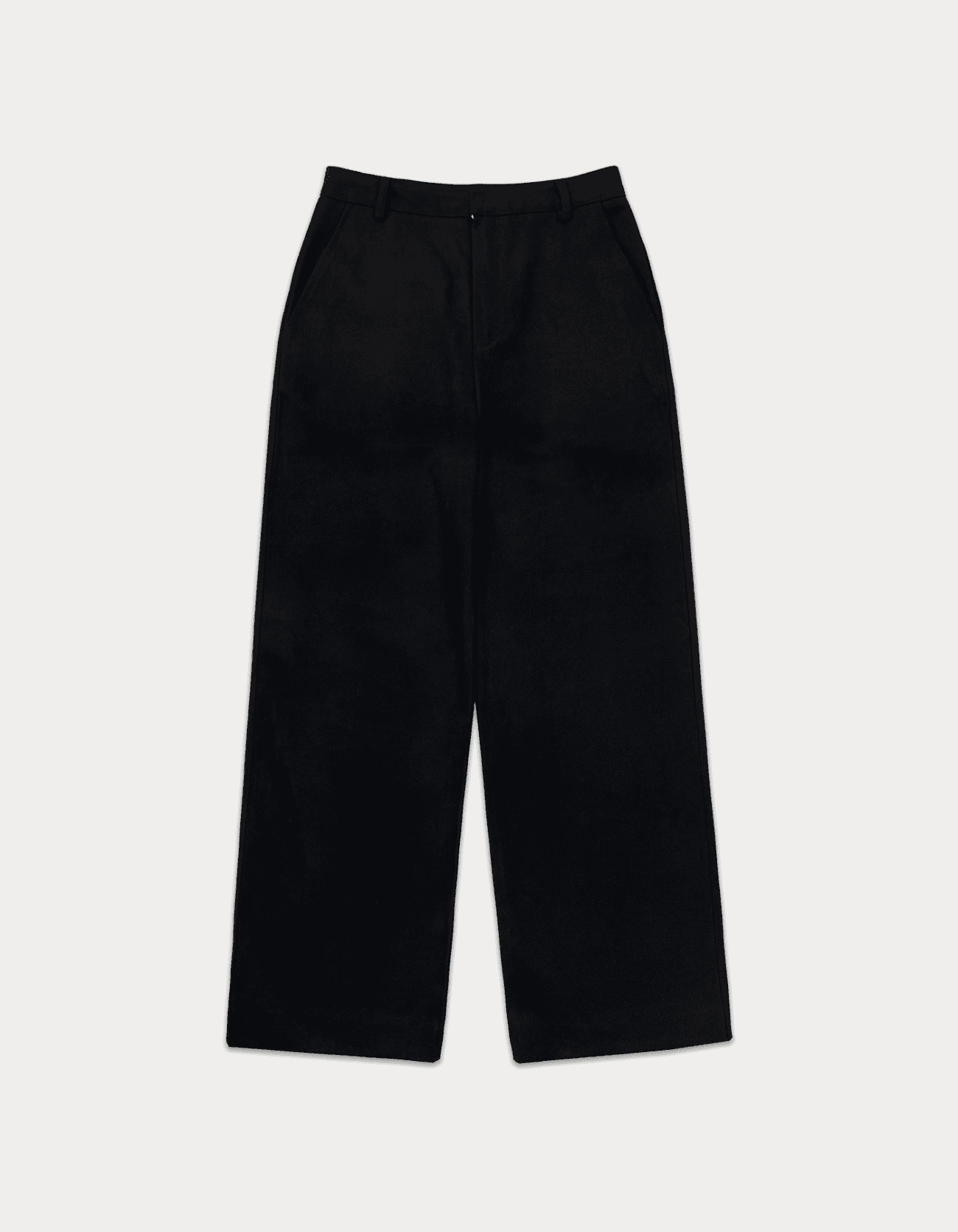 Purdy Peach Cotton Pants - Black
