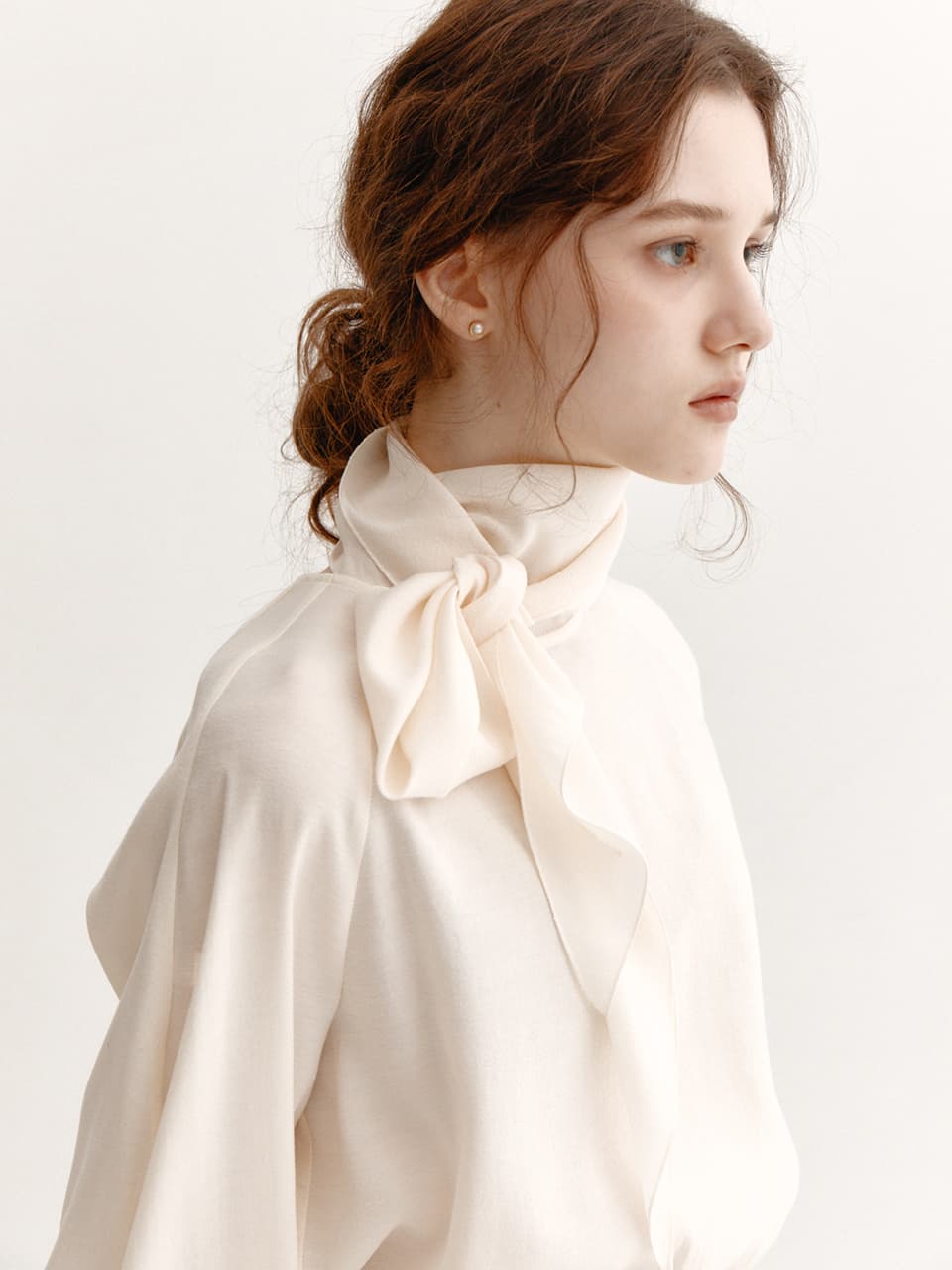 Sheer Rive Blouse(3color)