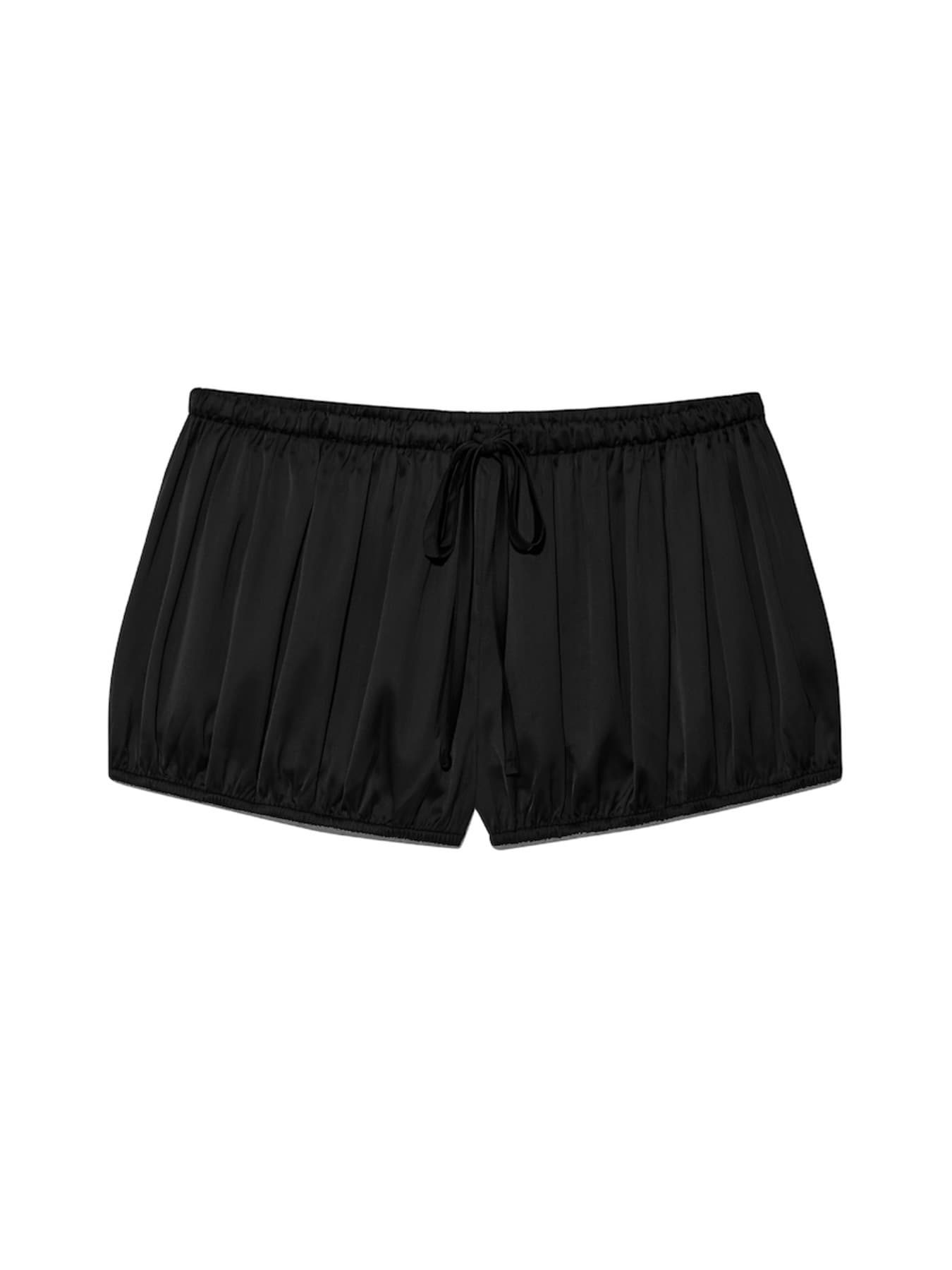 PUMPKIN BLOOMER SHORTS (BLACK)
