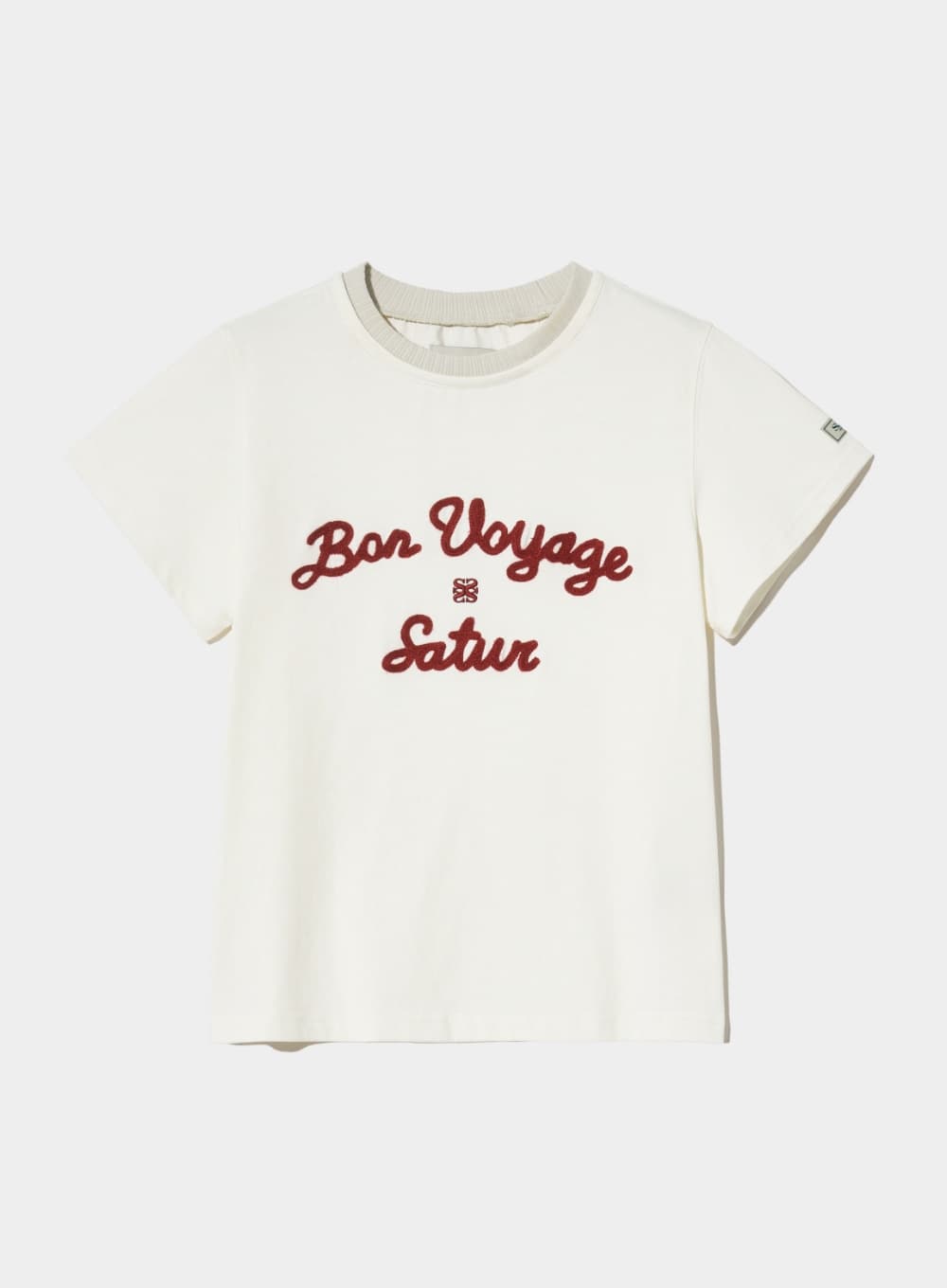 (W) Satur Logo Voyage T-Shirt - Period Red