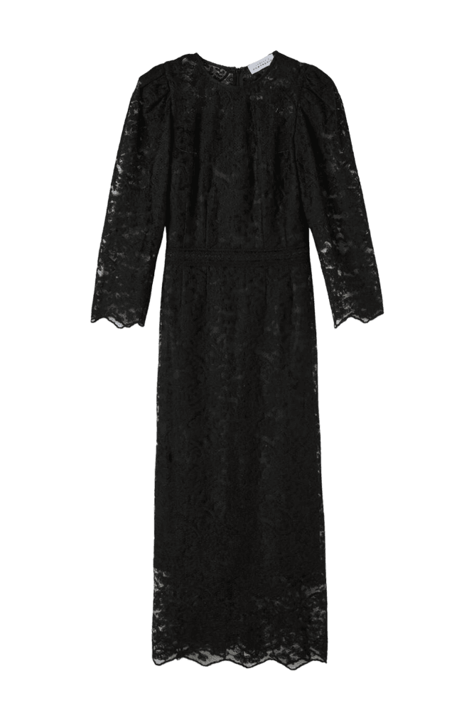 Romantic Veil Dress (Black)