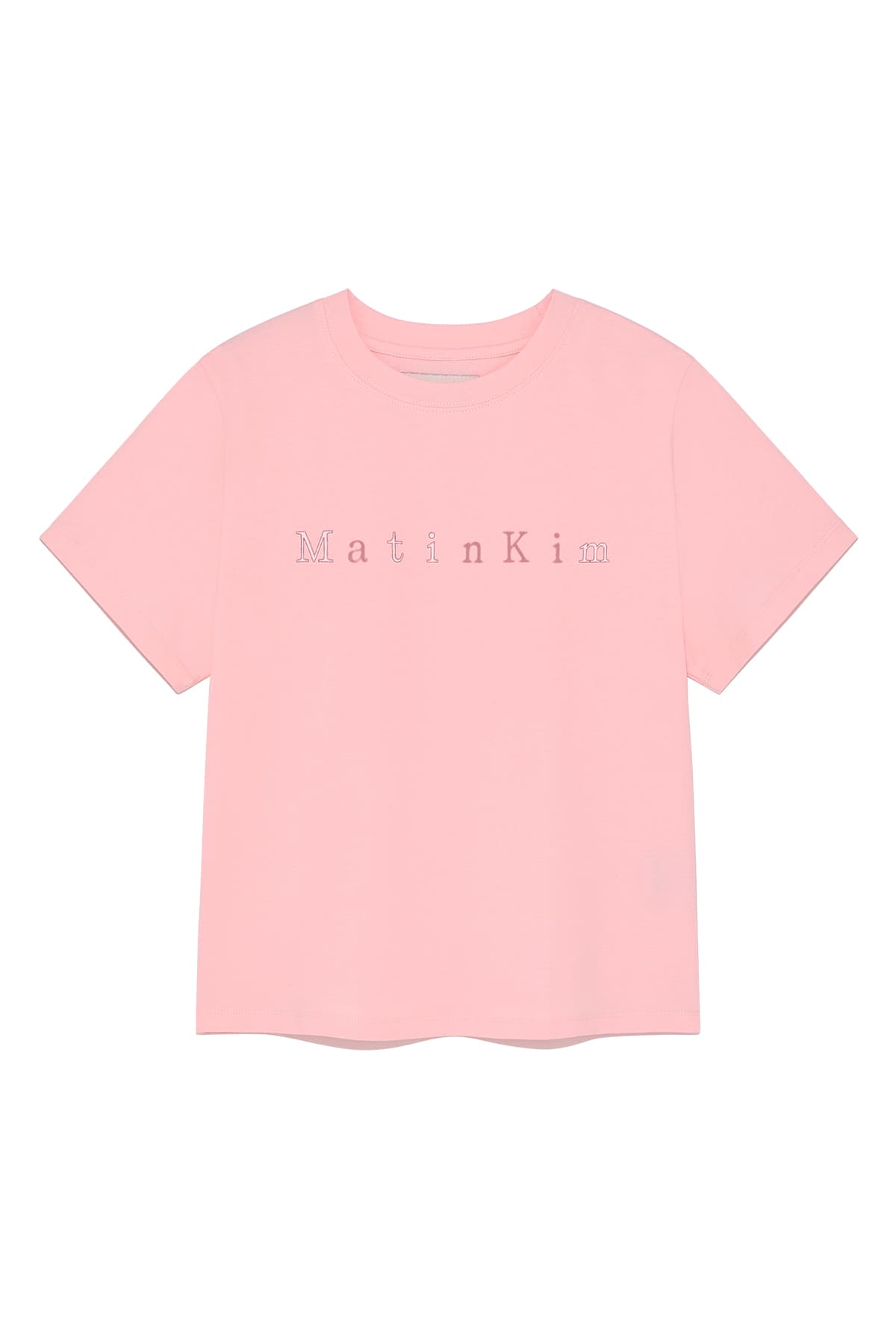 STICKER GRAPHIC LOGO TOP IN PINK
