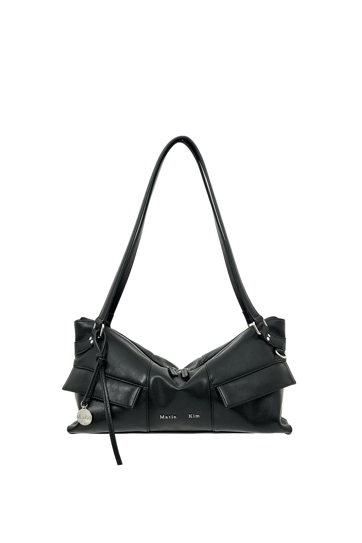 WIDE NEMO SHOULDER BAG IN BLACK