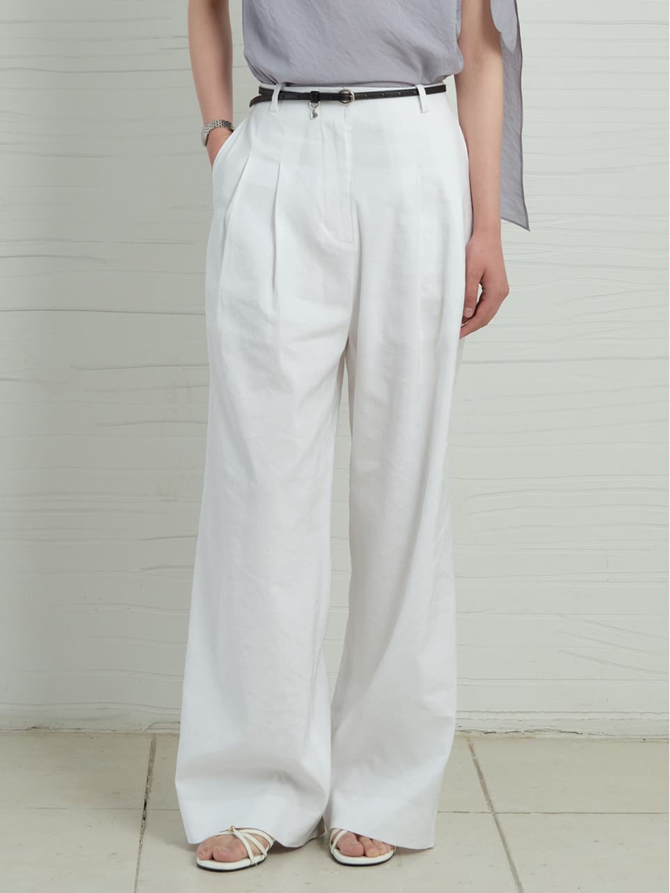 Summer Airy Pants_2Color[White 6/5 예약배송]