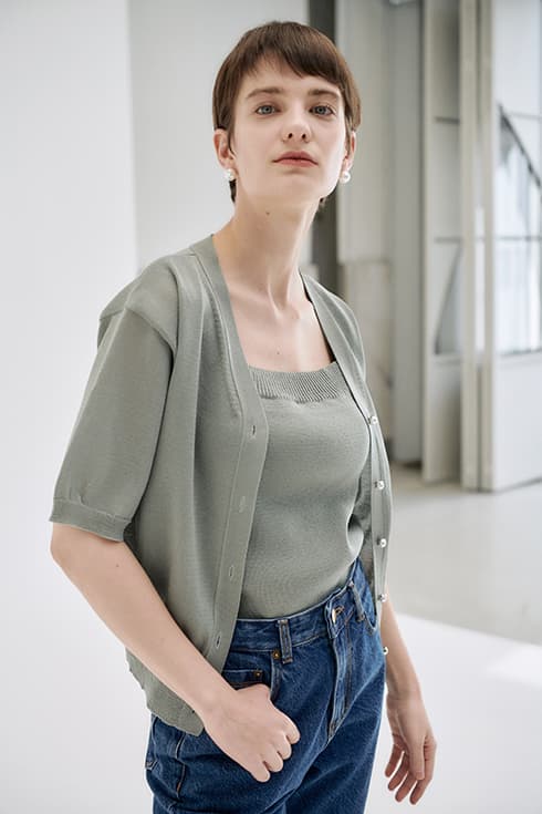 22N summer basic cardigan [A/MT]