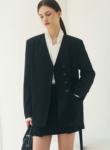 칼라리스 투웨이 벨트 블레이저 [BLACK]