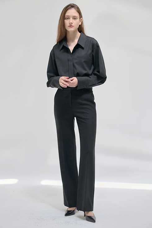 24FN semi-wide pants [2colors]