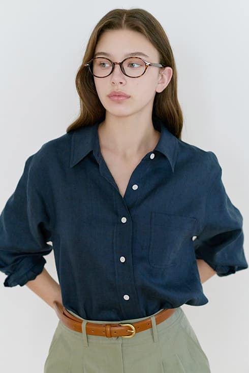 25N linen classic shirts [NA]