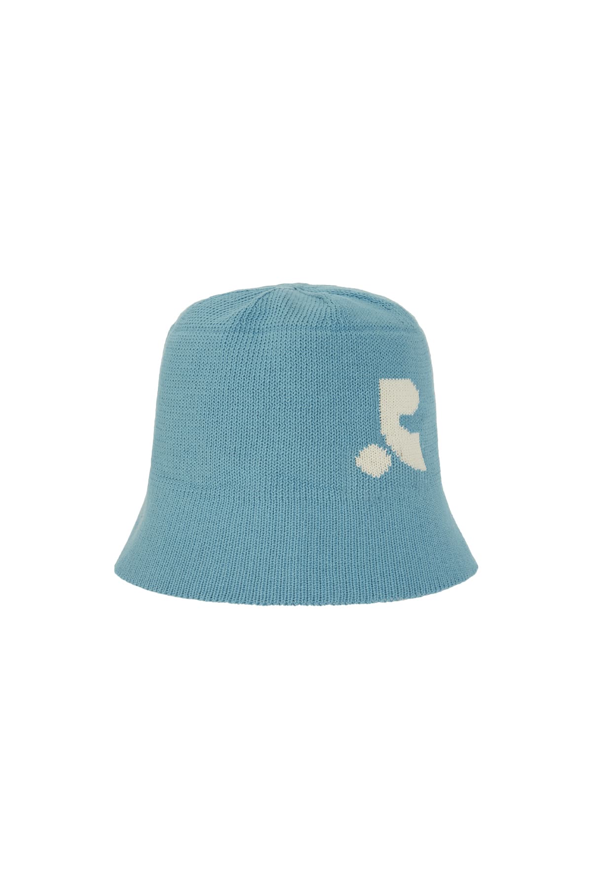 KNIT BUCKET HAT - BLUE