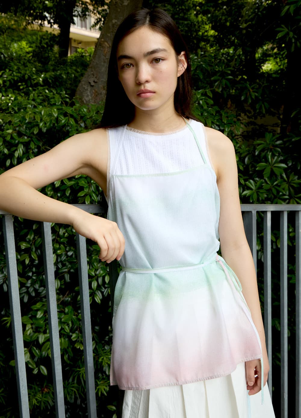 Gradation Layered Top - Gradation Irish-Mint