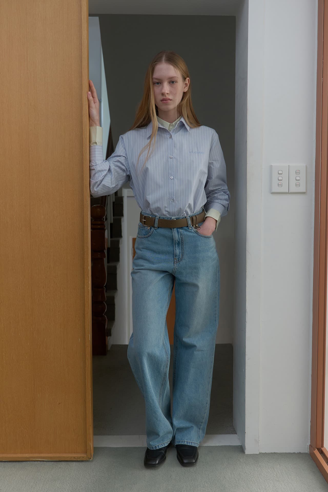 M BASIC SHIRT_BLUE