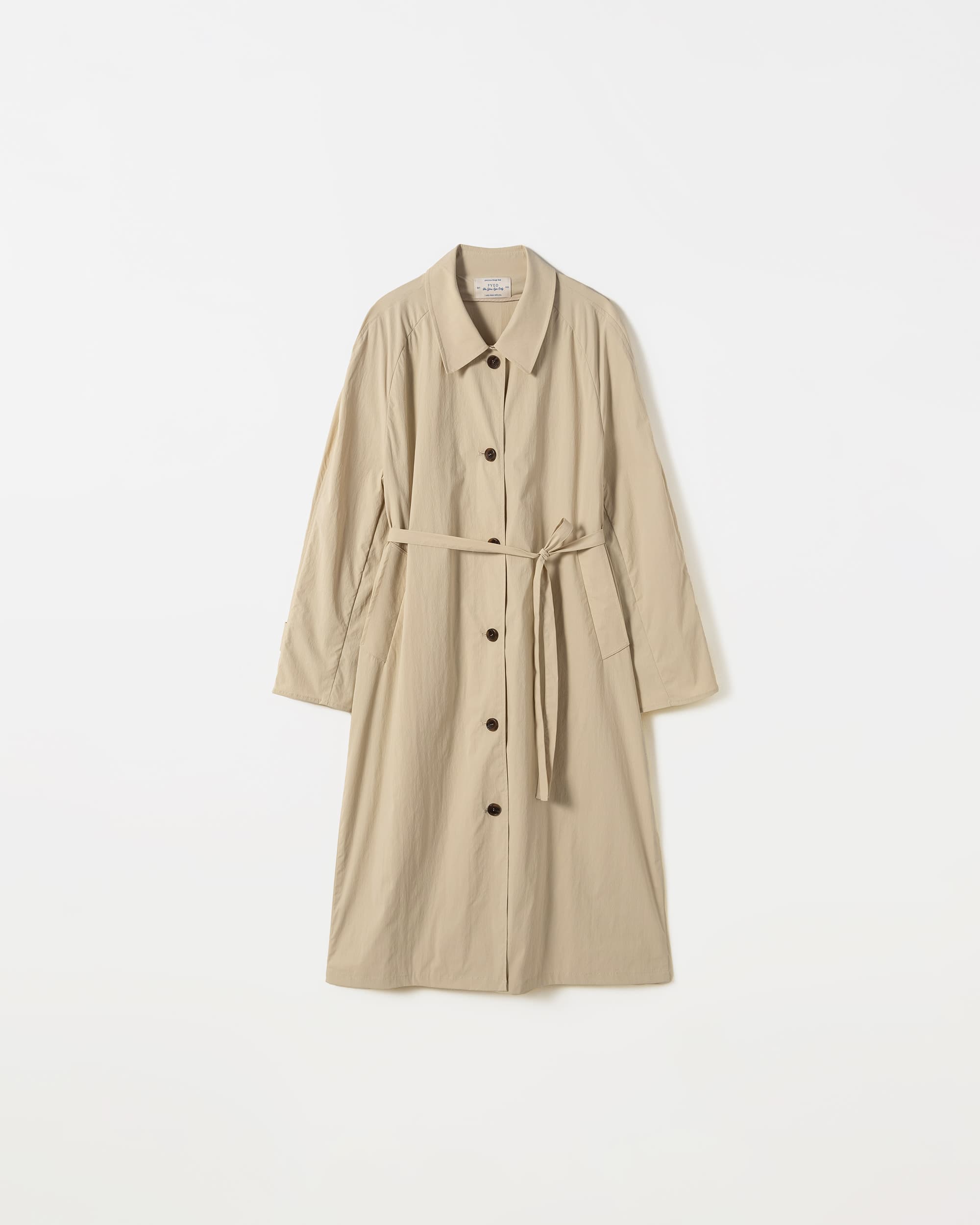 Lehe Shirring Trench Coat