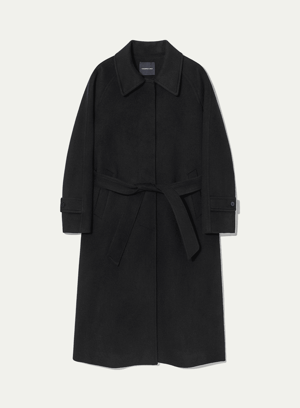 Cashmere Single Coat Black