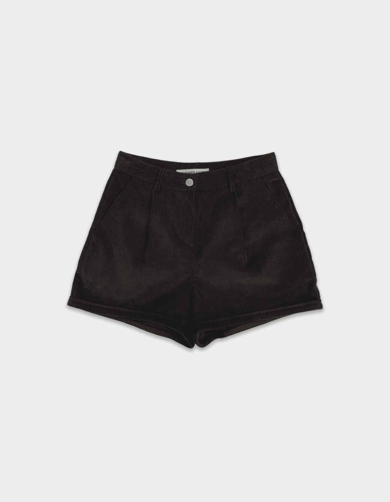 Corduroy short pants - brown